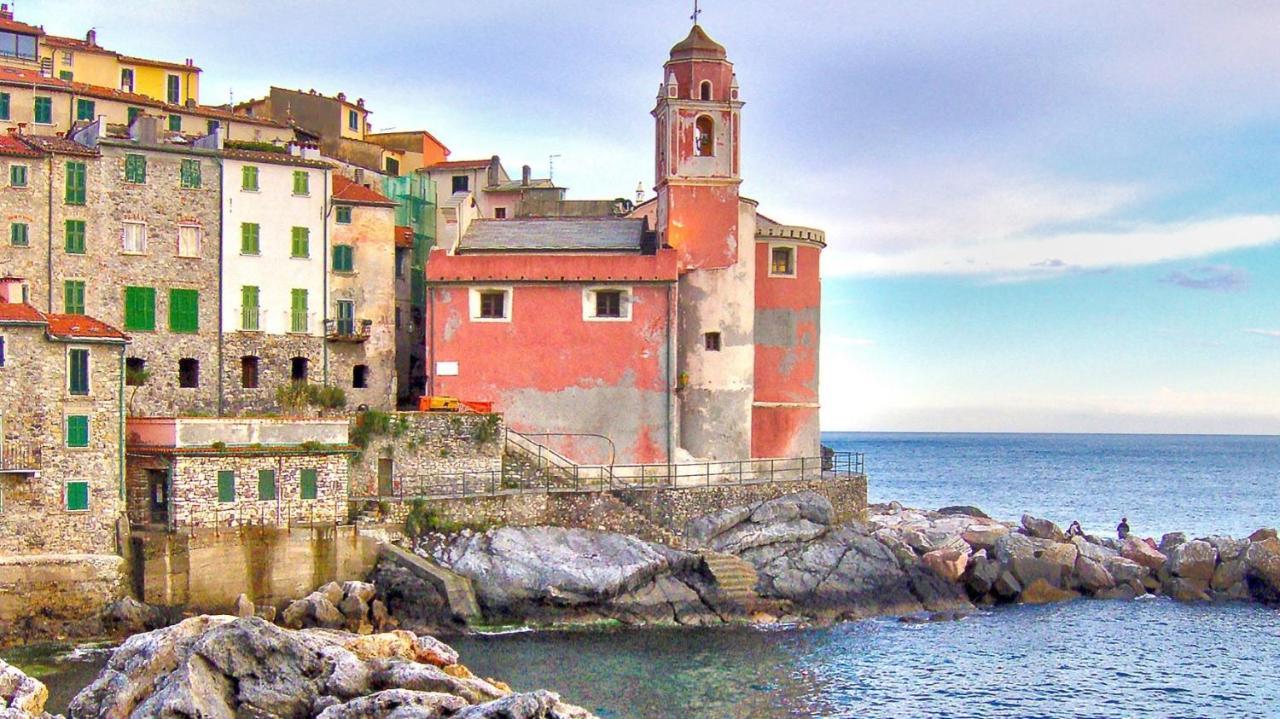 Appartamento Cà de Lerse Lerici Terrace Esterno foto